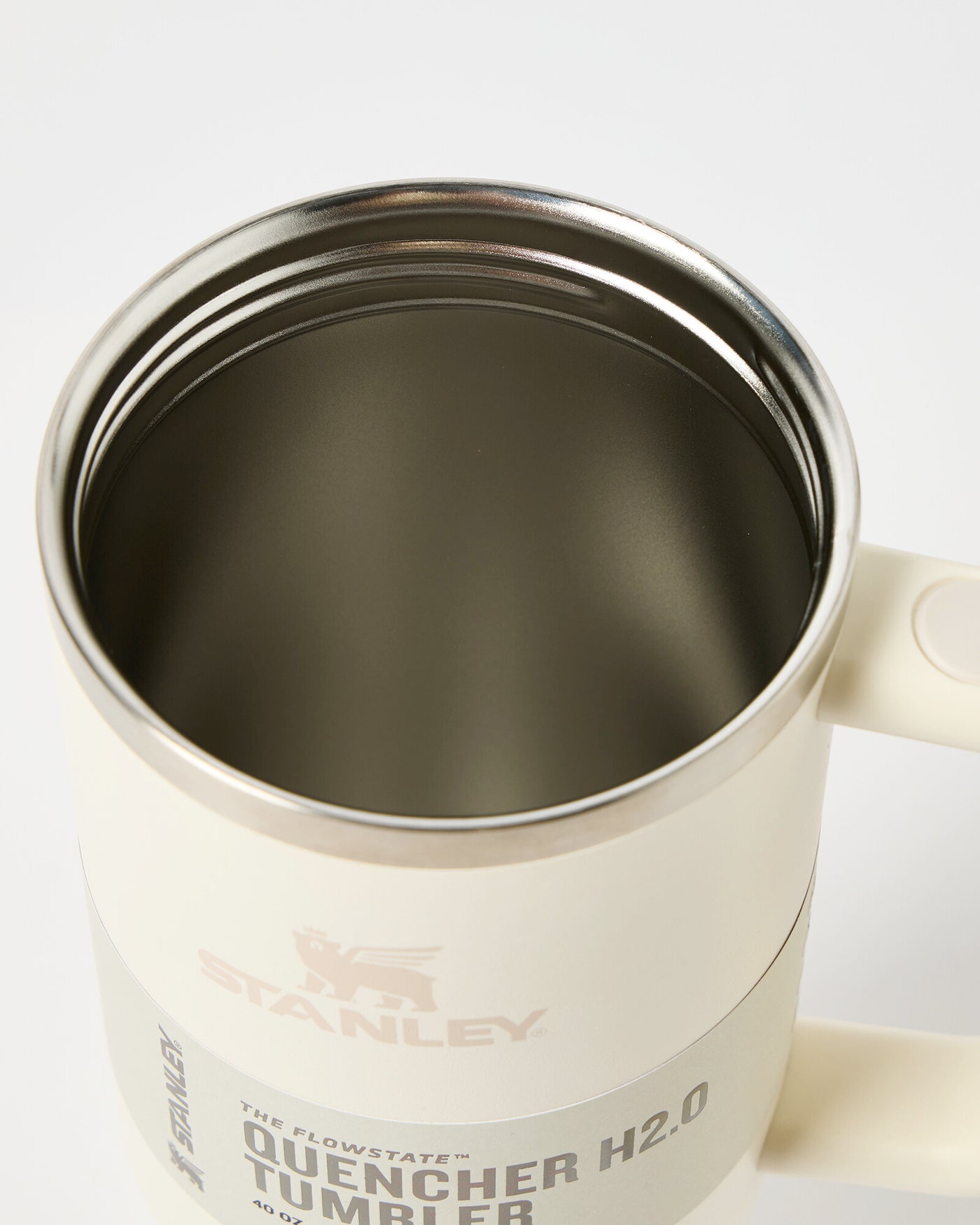 Cream Stanley Quencher H2.0 Flowstate 1.18L Insulated Travel Tumbler