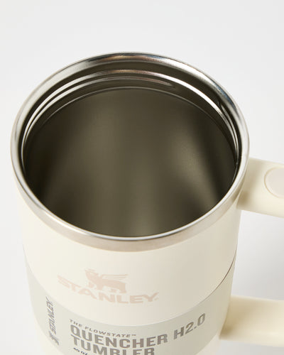Cream Stanley Quencher H2.0 Flowstate 1.18L Insulated Travel Tumbler