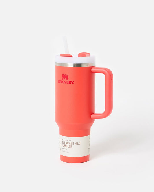 Stanley Quencher H2.0 40oz FlowState Tumbler Hot Coral