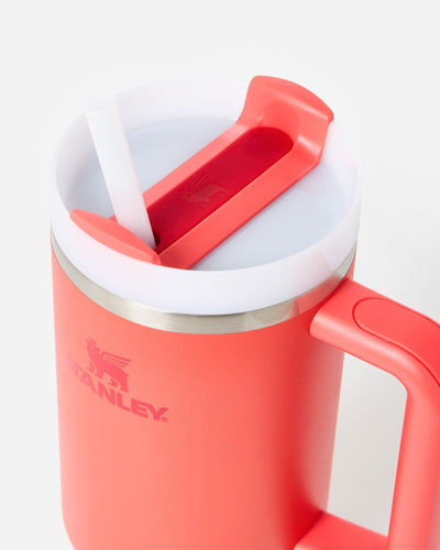 Hot Coral Stanley 40oz Quencher H2.0 FlowState Insulated Tumbler