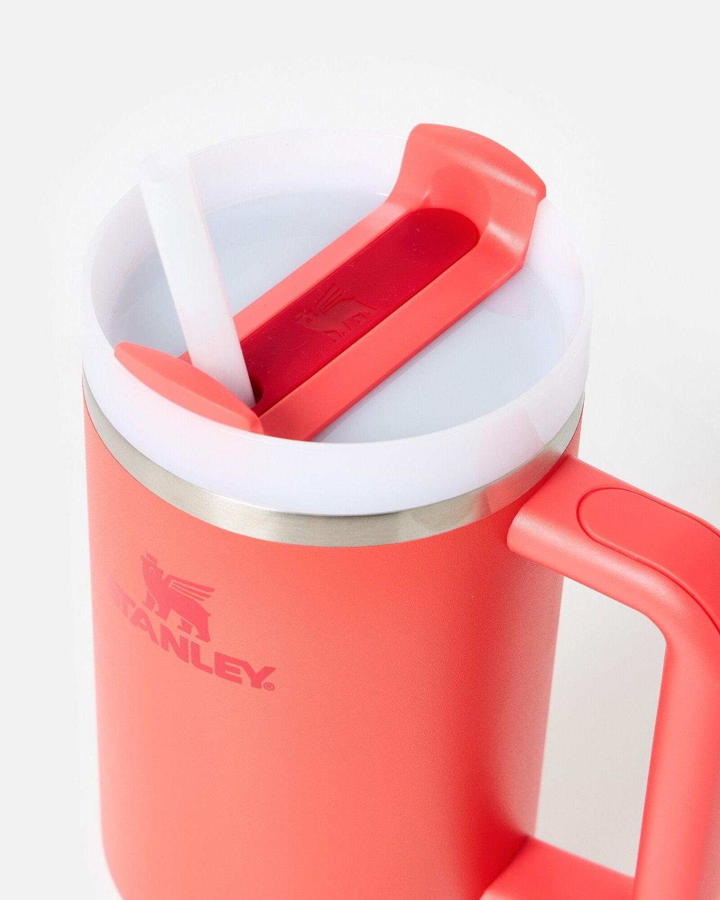 Stanley Quencher H2.0 40oz FlowState Tumbler Hot Coral