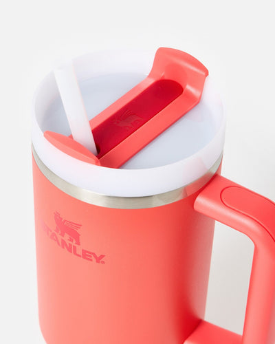 Stanley Quencher H2.0 40oz FlowState Tumbler Hot Coral